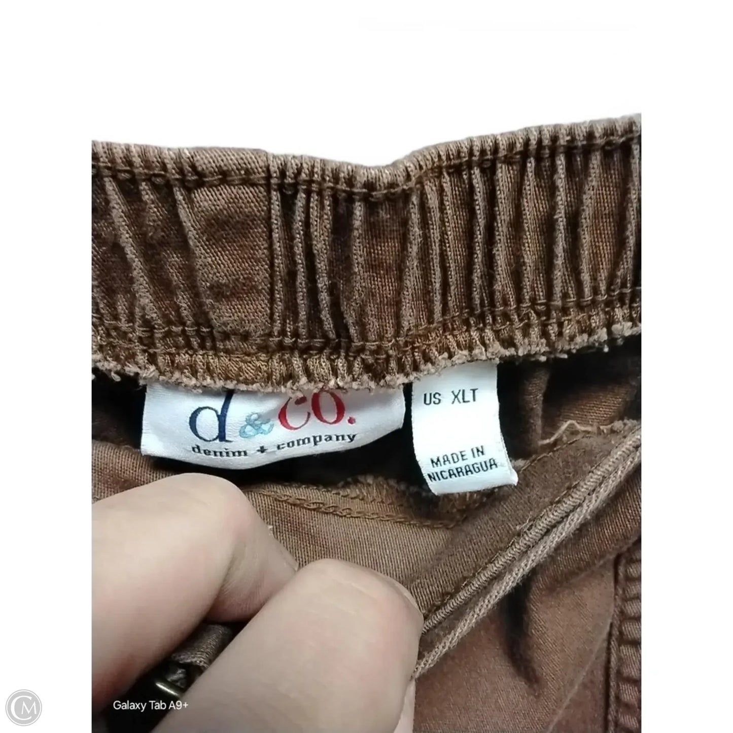 Pants Chinos & Khakis By D&co. In Brown, Size: Xl