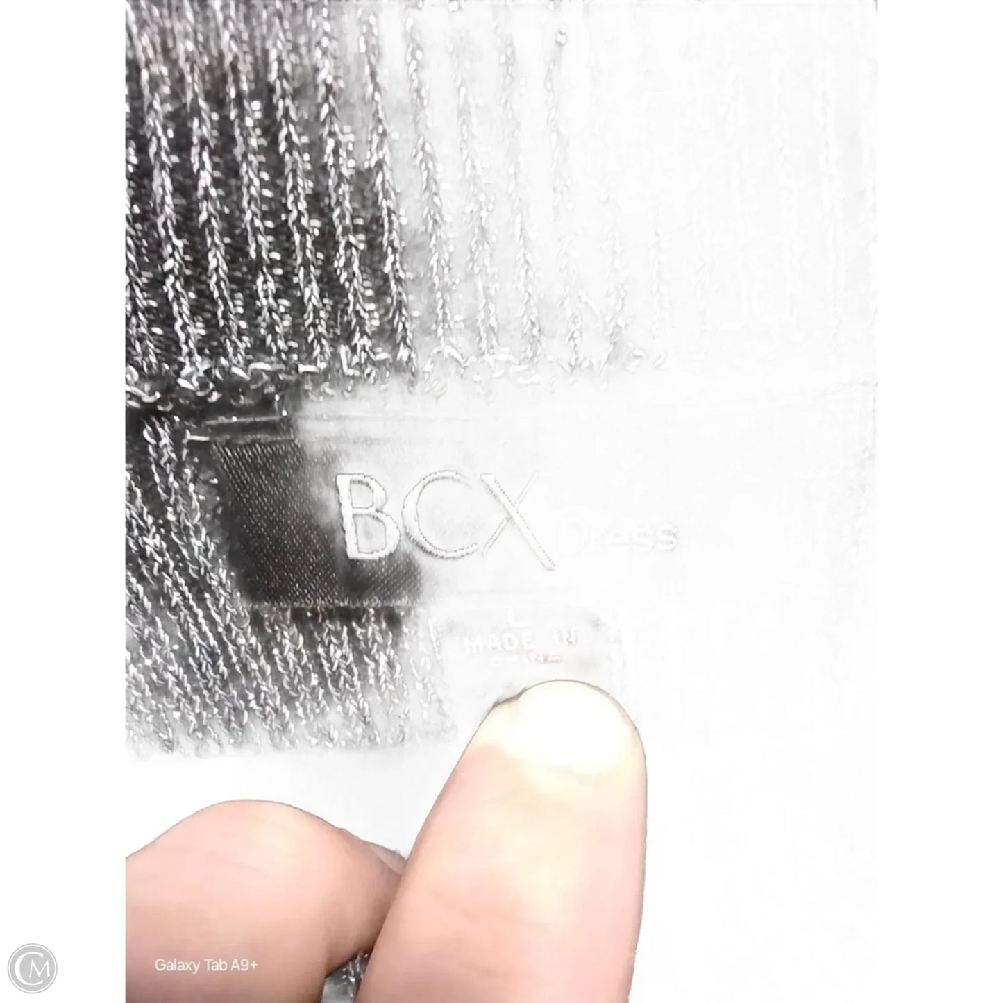 Dress Casual Short By Bcx In Silver, Size: L