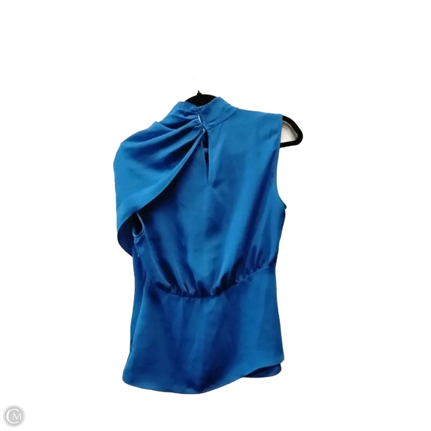 Blouse Sleeveless By Zara In Blue, Size: S