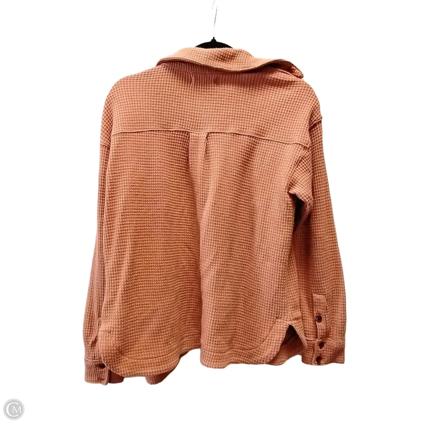 Top Long Sleeve By Madewell In Orange, Size: Xs