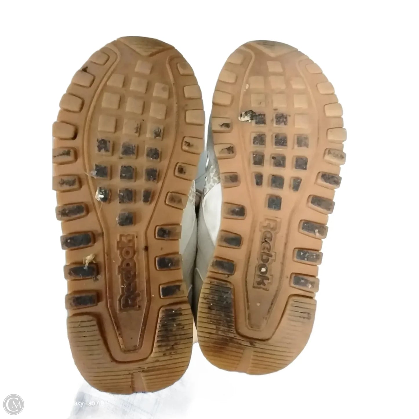 Shoes Athletic By Reebok In Beige, Size: 6