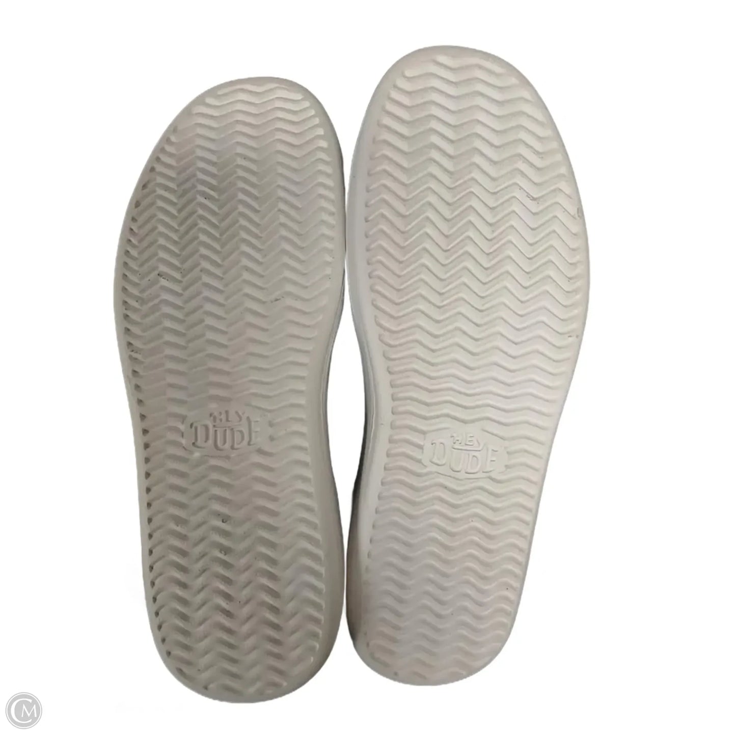 Shoes Flats By Hey Dude In Black & Brown, Size: 6