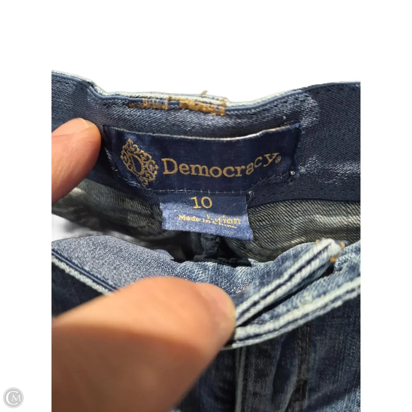 Jeans Straight By Democracy In Blue, Size: 10