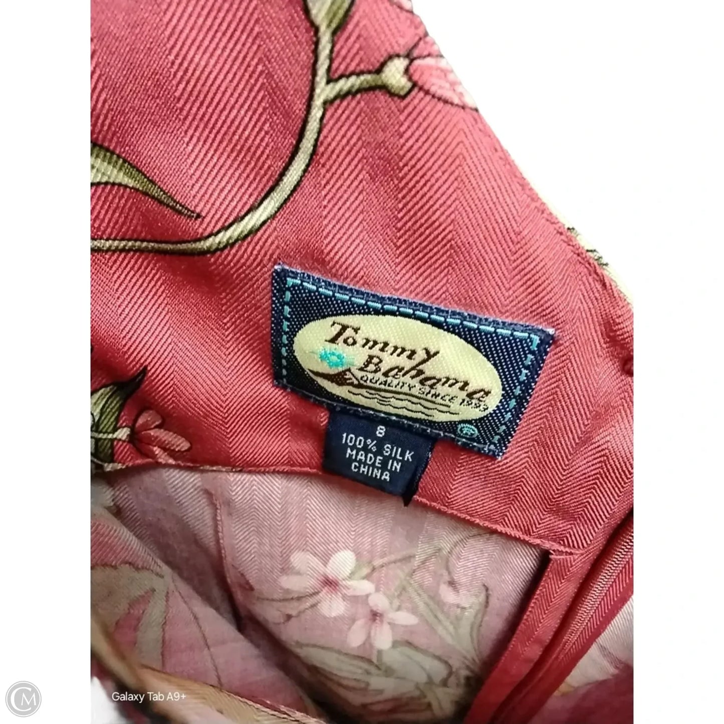 Dress Casual Maxi By Tommy Bahama In Floral Print, Size: 8