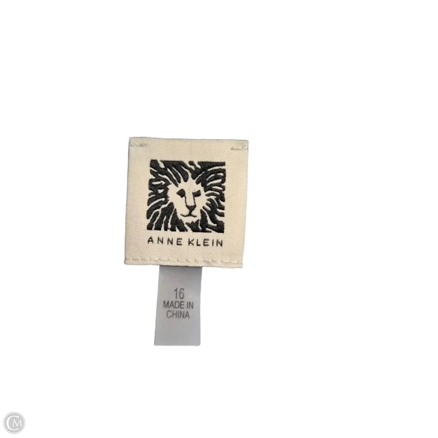 Dress Casual Midi By Anne Klein In Blue Denim, Size: 16