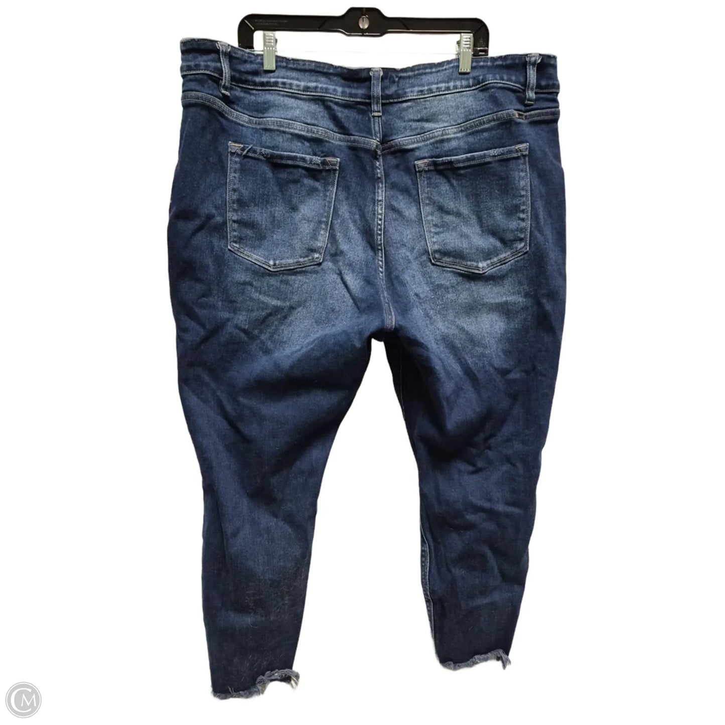 Jeans Skinny By Kancan In Blue, Size: 3x