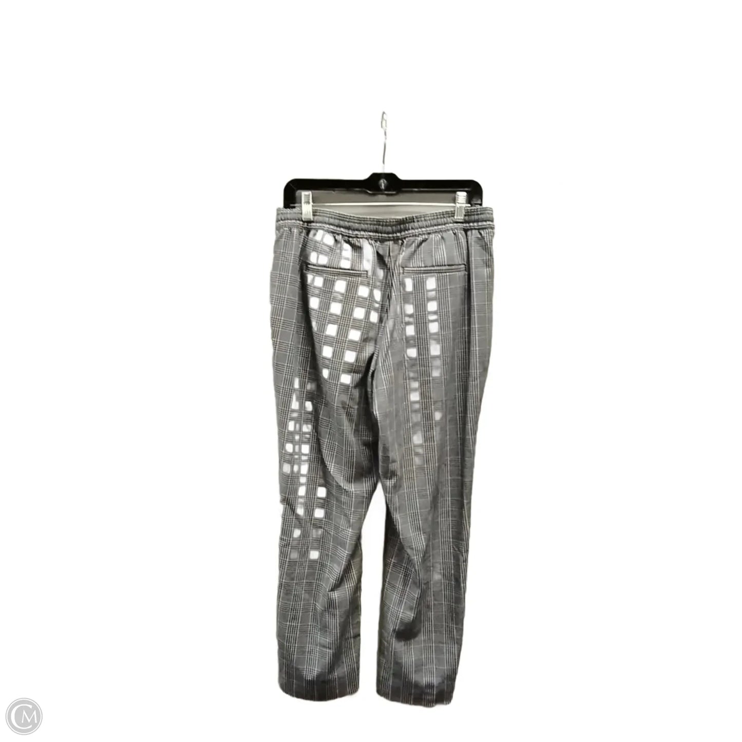 Pants Cropped By Banana Republic In Checkered Pattern, Size: 8