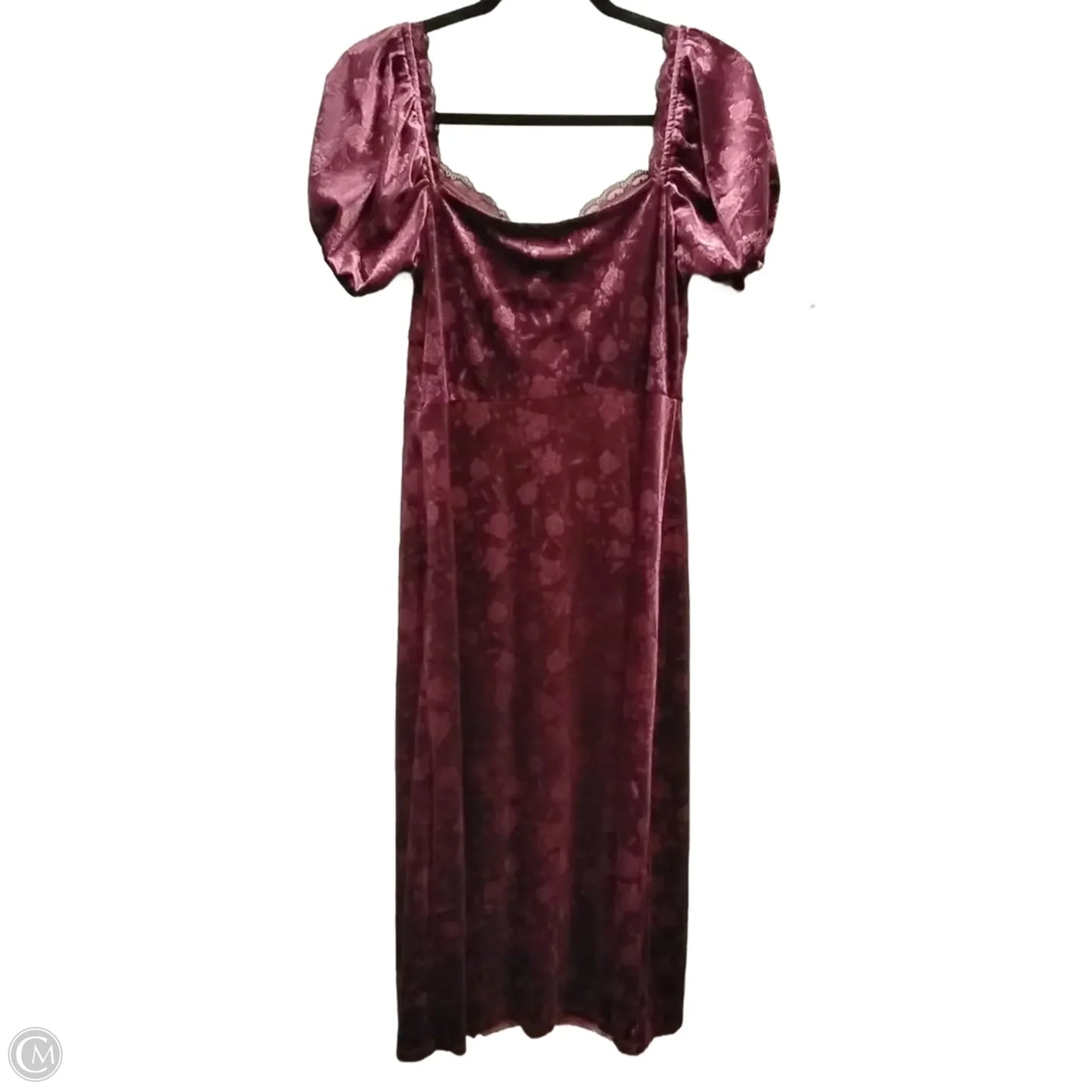 Dress Party Midi By Francesca's In Purple, Size: M