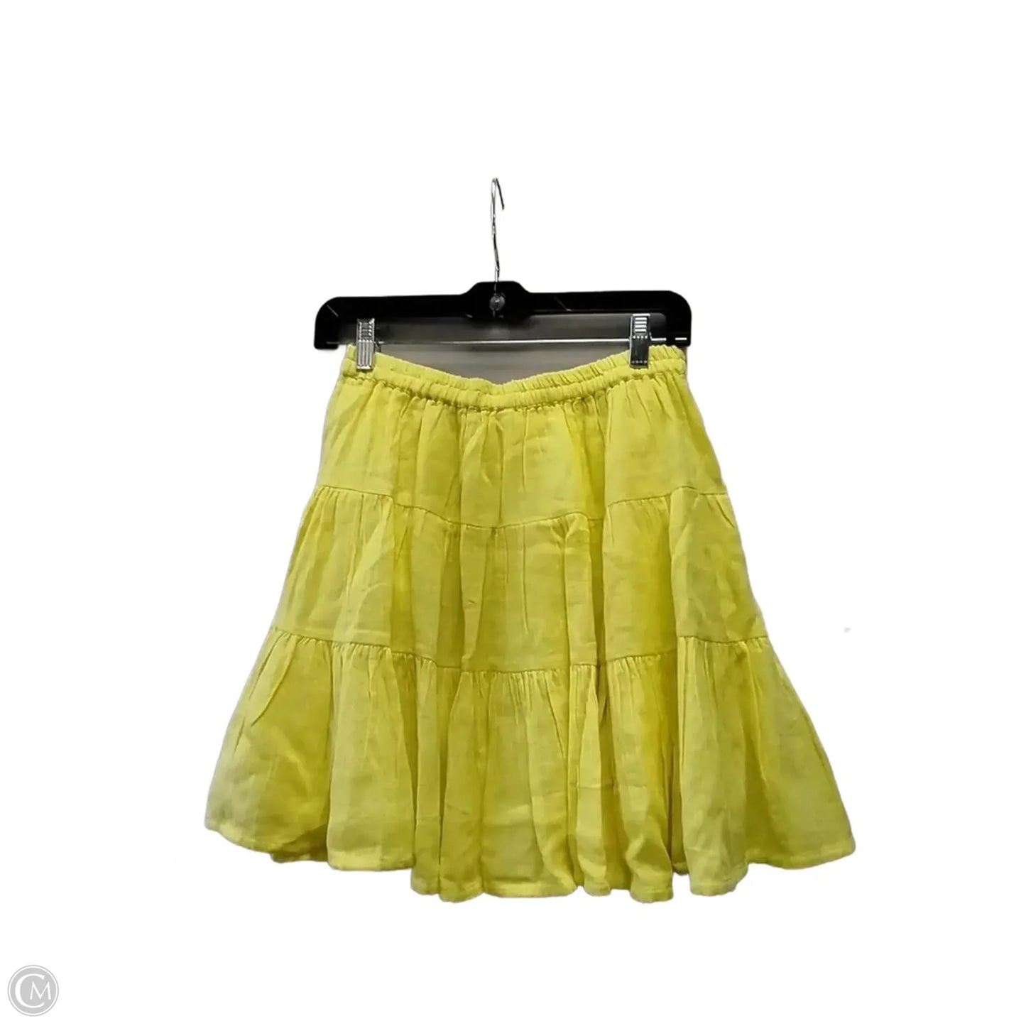 Skirt Mini & Short By Rd Style In Yellow, Size: M