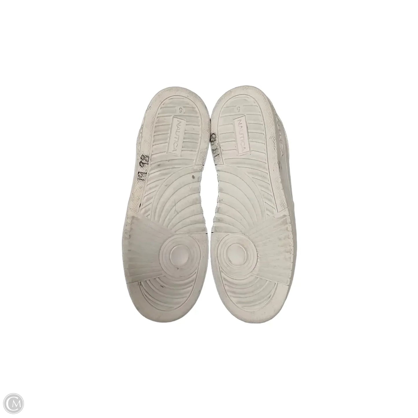 Shoes Sneakers By Nautica In White, Size: 5