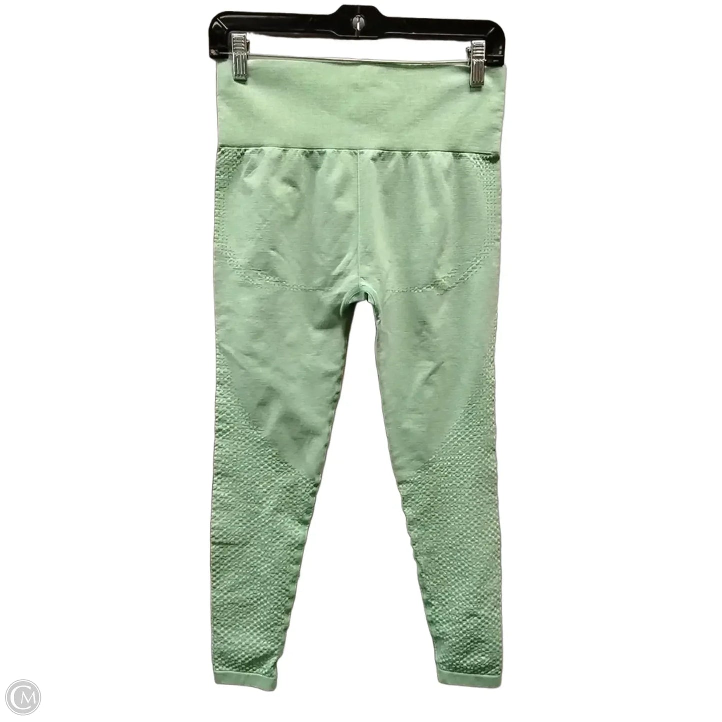 Athletic Leggings By Gym Shark In Green, Size: M