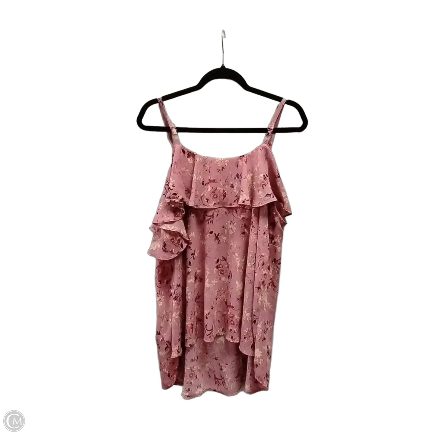 Blouse Sleeveless By Torrid In Floral Print, Size: 1x