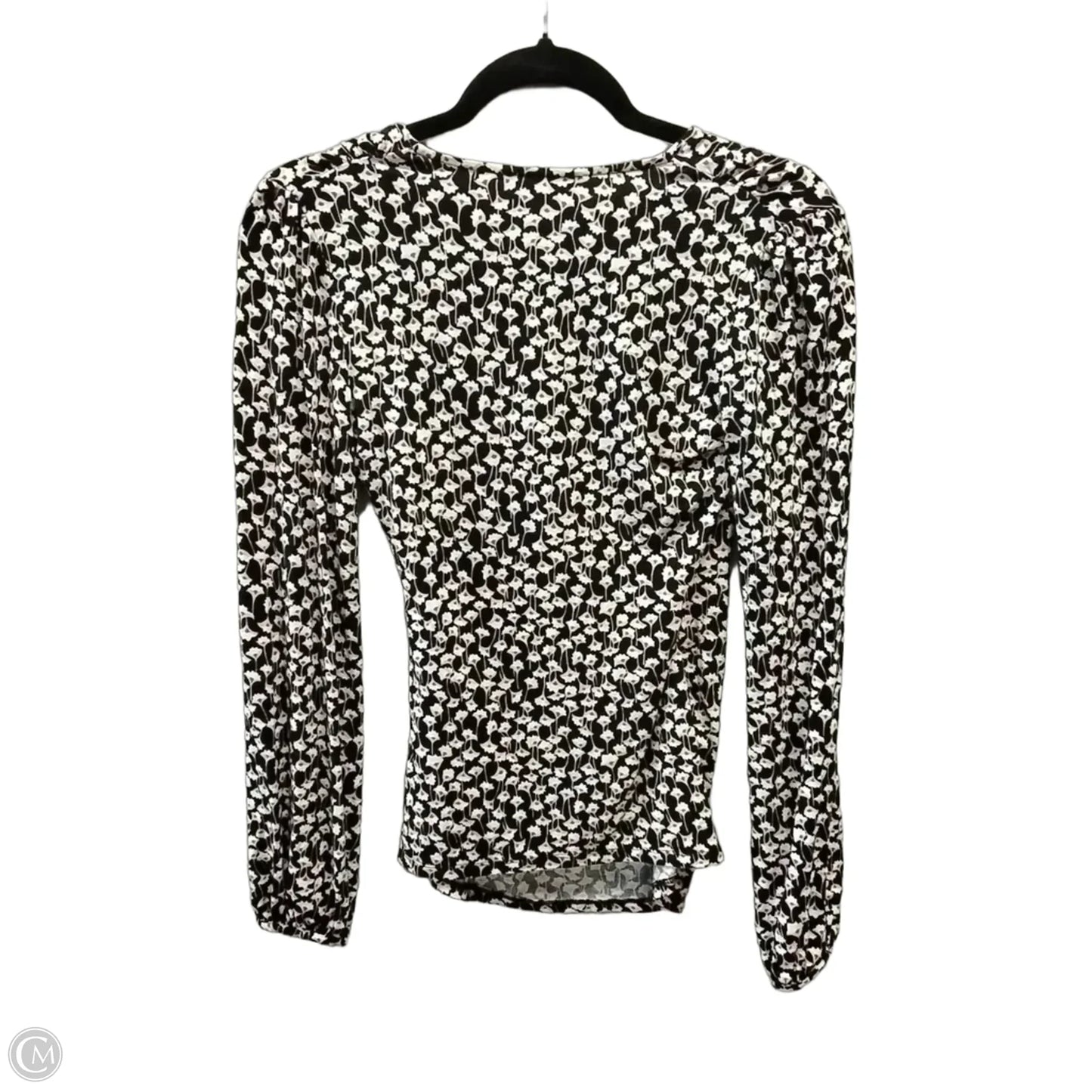 Top Long Sleeve By Boden In Black, Size: 4
