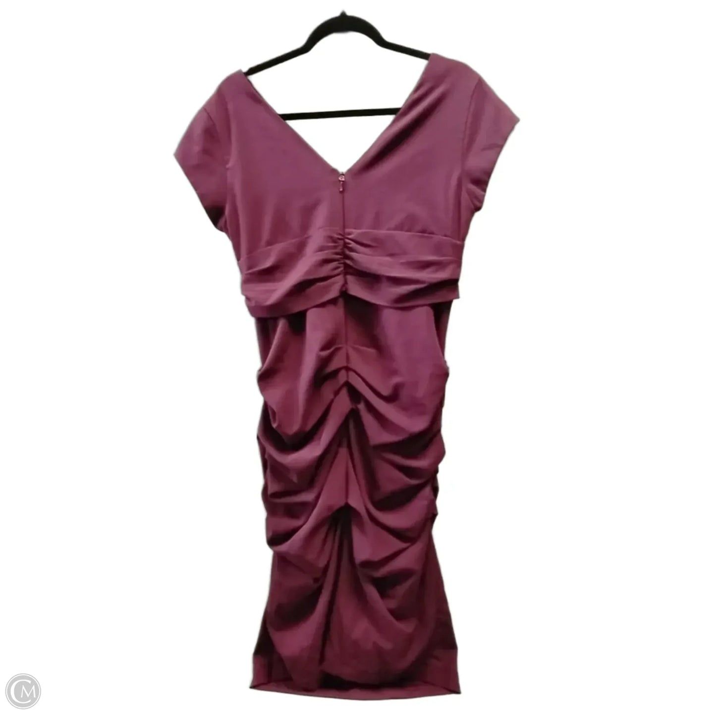 Dress Party Midi By Bcbg In Red, Size: 12