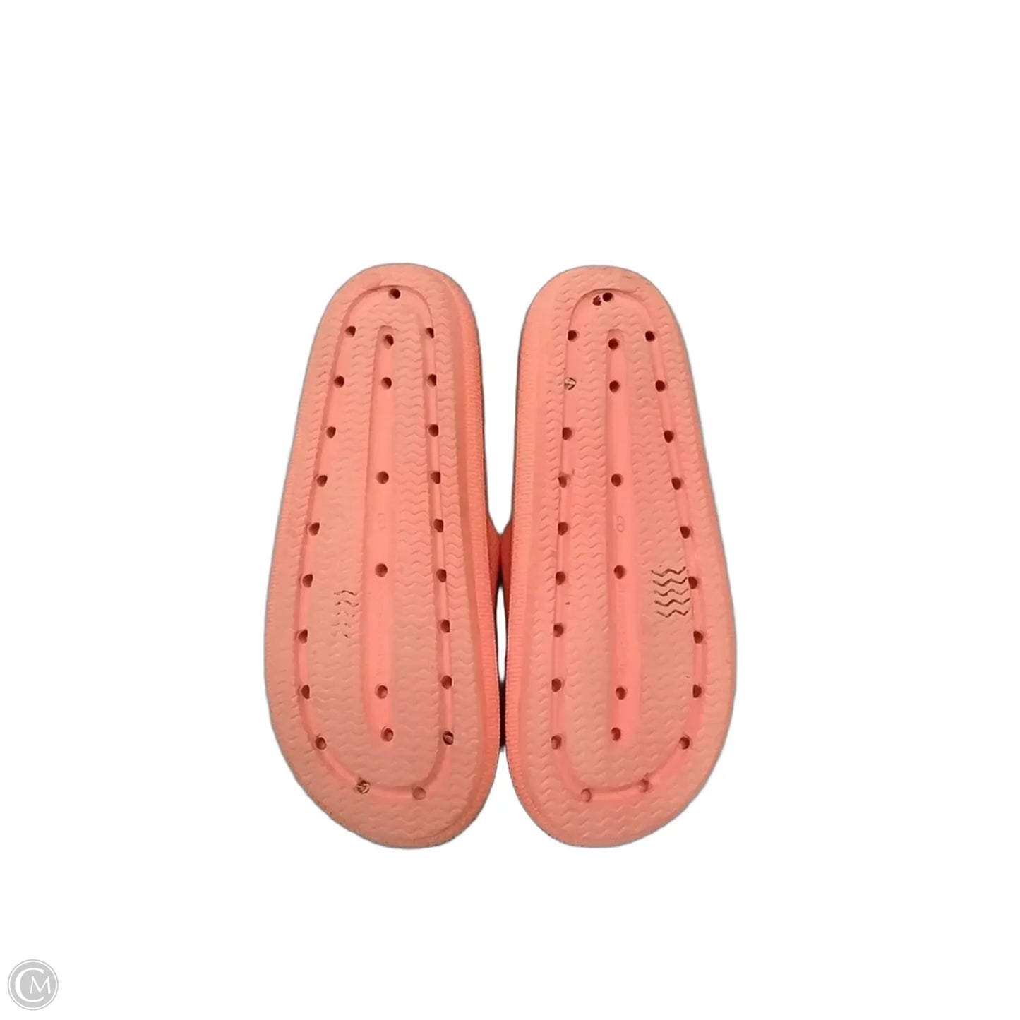 Sandals Flats By Clothes Mentor In Orange, Size: 8