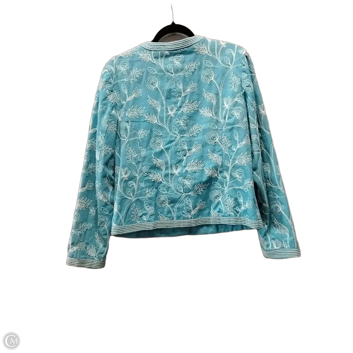 Jacket Other By Charter Club In Blue, Size: M