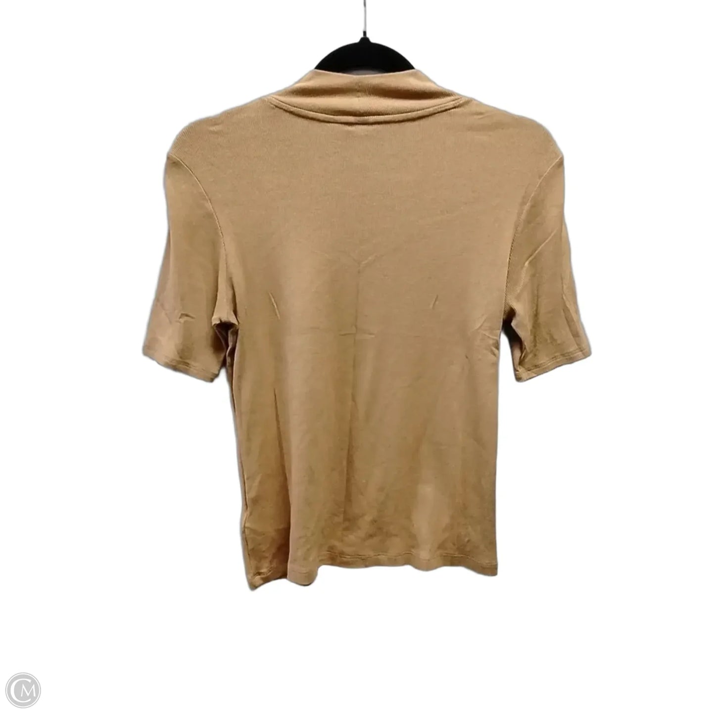 Top Short Sleeve By Joie In Brown, Size: M