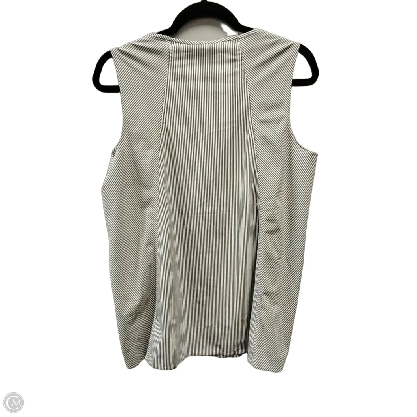 Athletic Tank Top By Athleta In Striped Pattern, Size: M