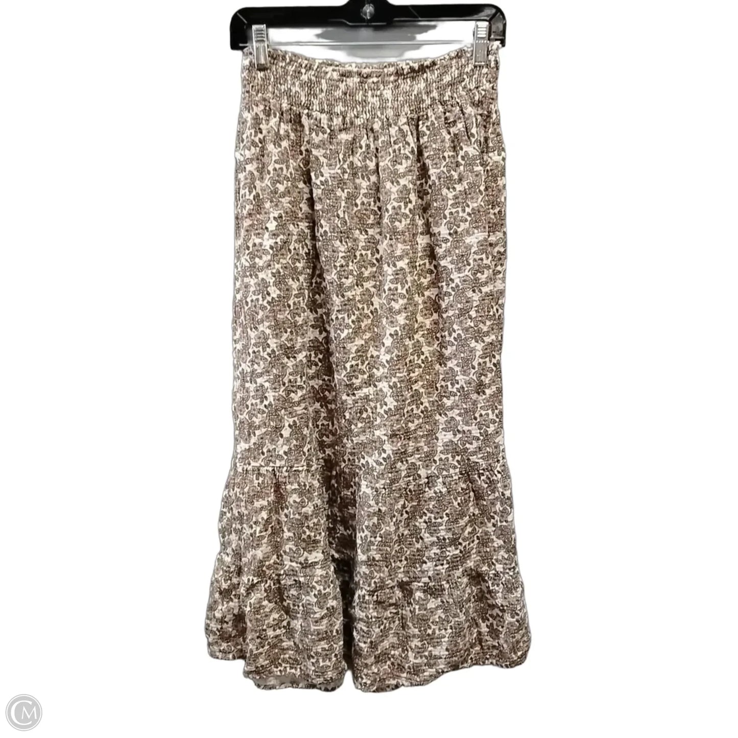 Skirt Maxi By Cupcakes And Cashmere In Brown, Size: M
