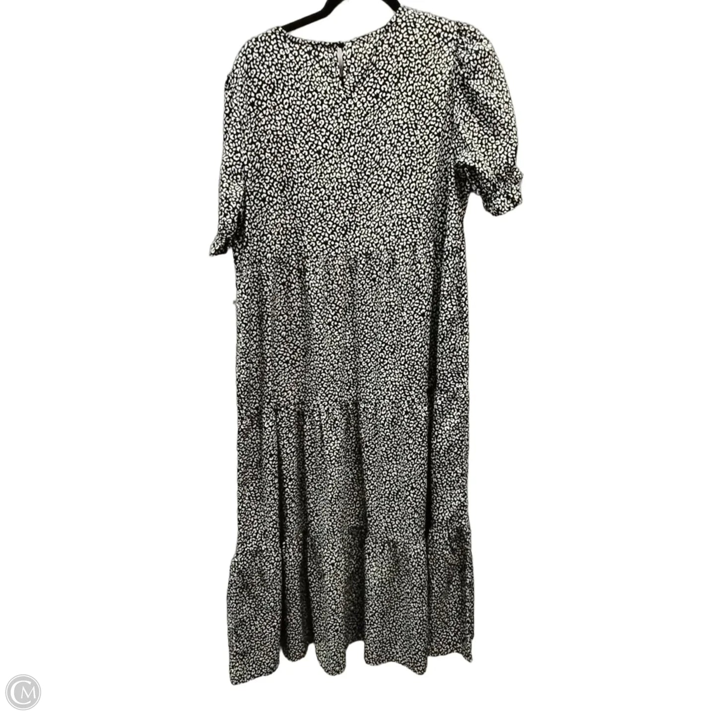 Dress Casual Maxi By Prettygarden In Black & White, Size: L