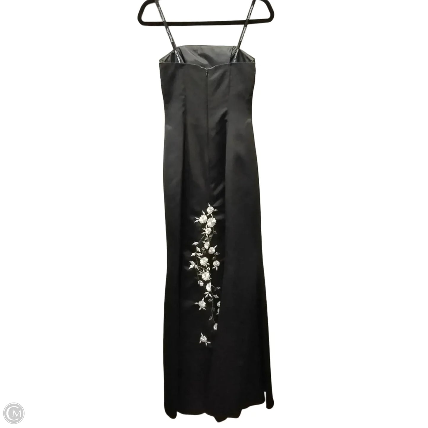 Dress Party Long By Clothes Mentor In Black, Size: 2