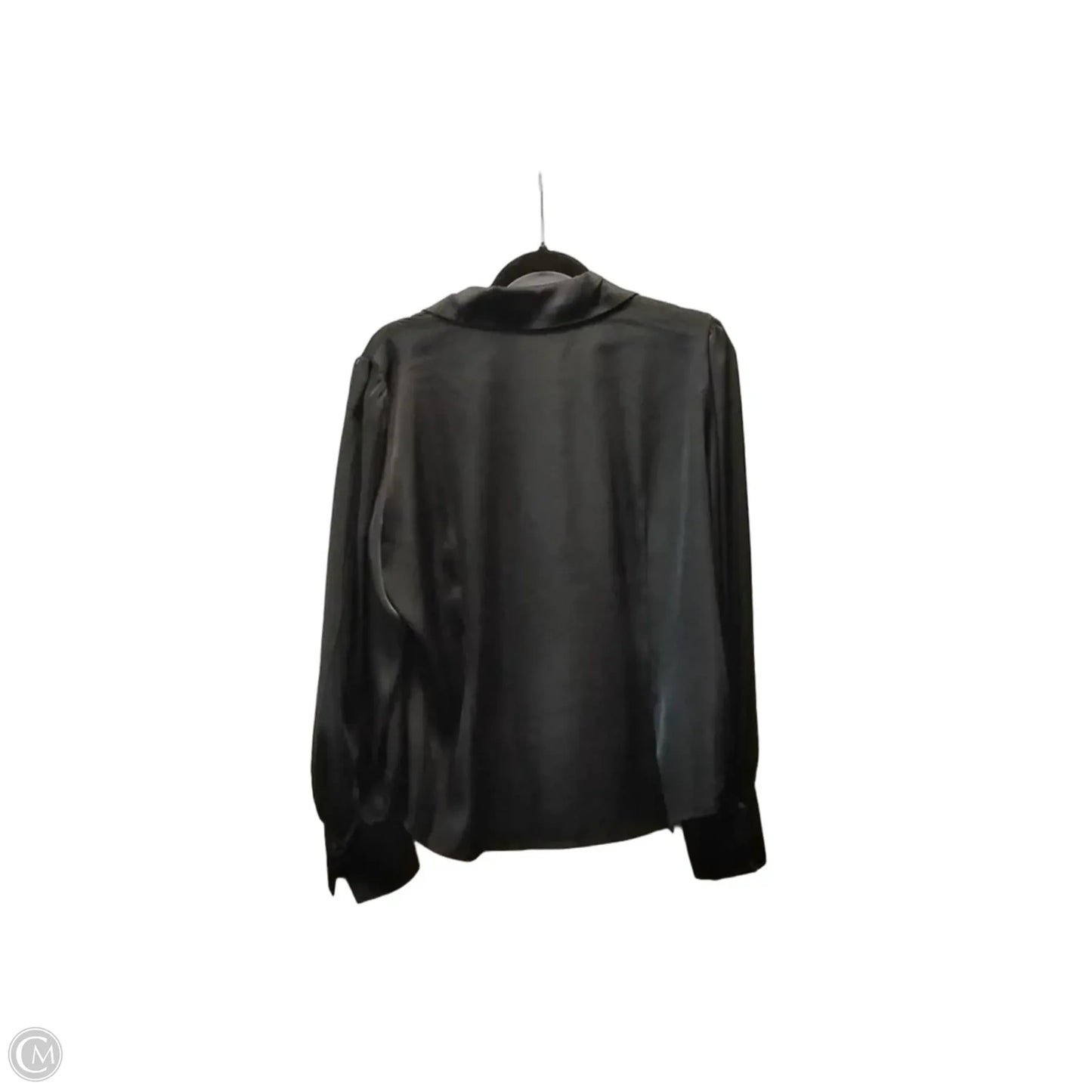 Blouse Long Sleeve By Cece In Black, Size: L