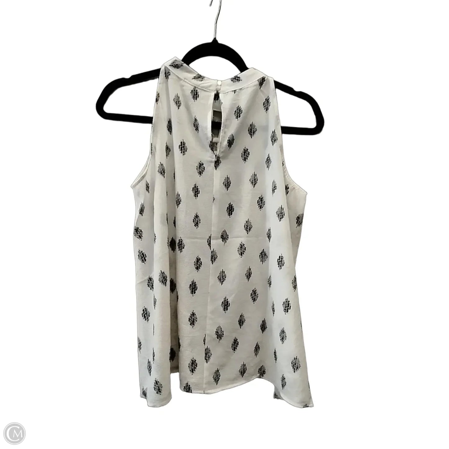 Blouse Sleeveless By Misia In White, Size: S