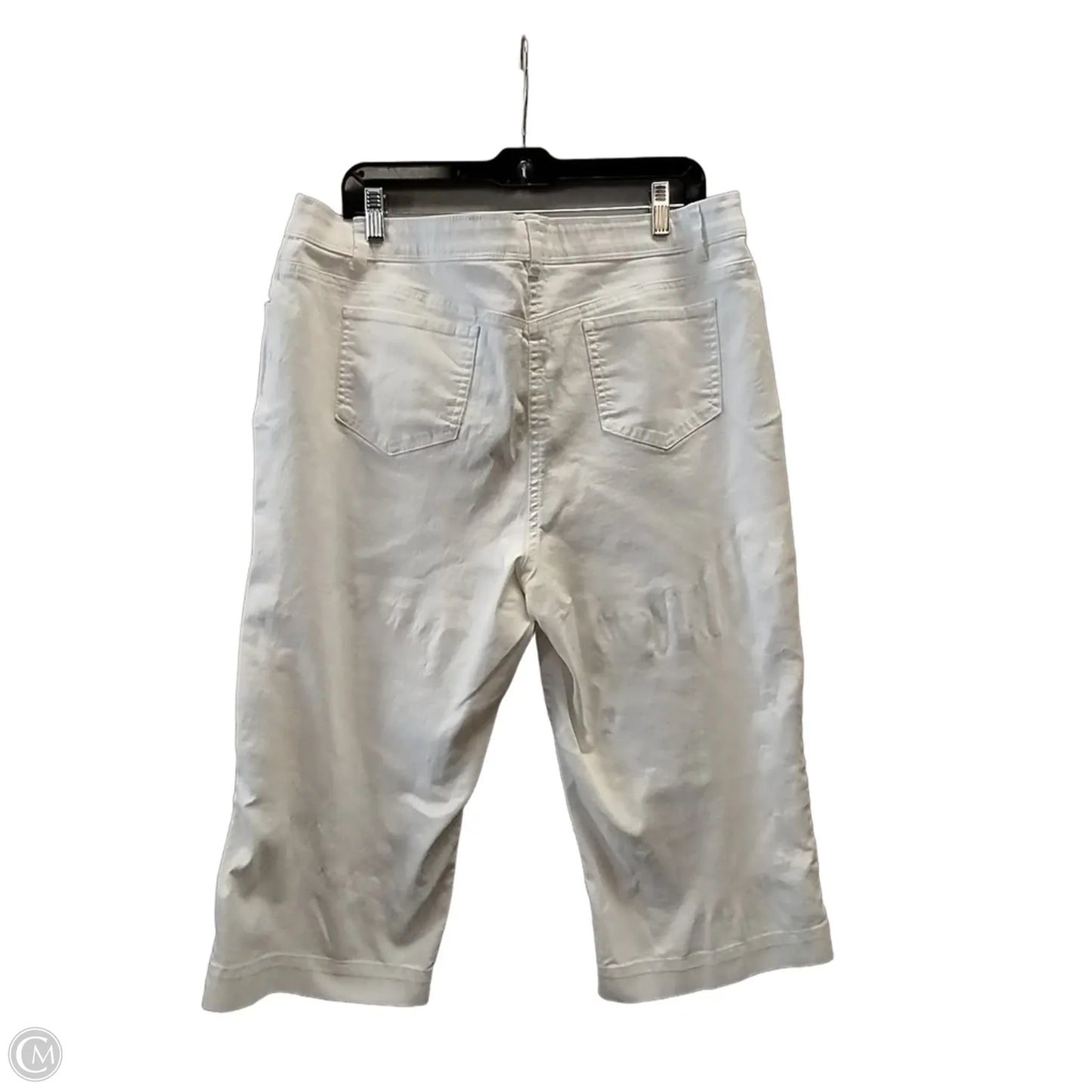 Pants Wide Leg By Allison Daley In White, Size: 18