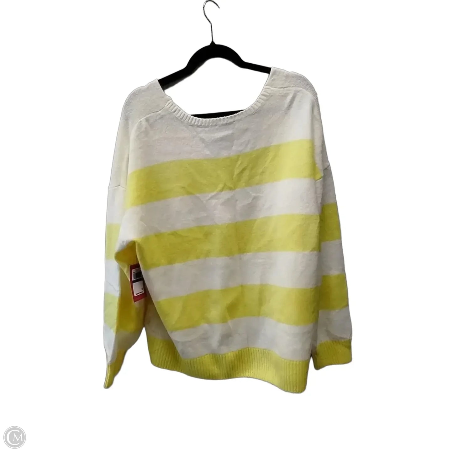 Top Long Sleeve By Vince Camuto In Striped Pattern, Size: Xl