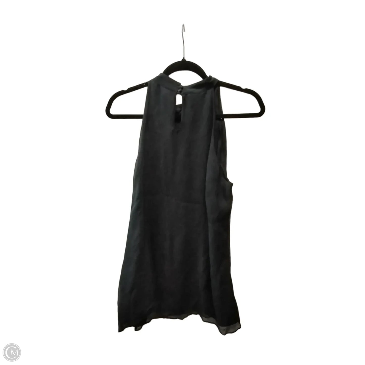 Blouse Sleeveless By International Concepts In Black, Size: L