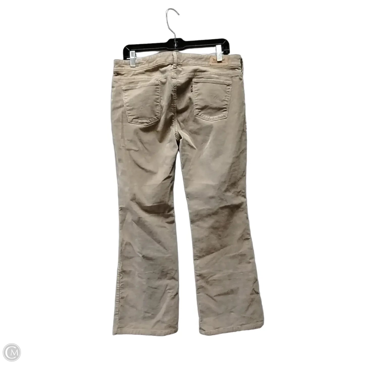 Jeans Boot Cut By Levis In Brown, Size: 12p