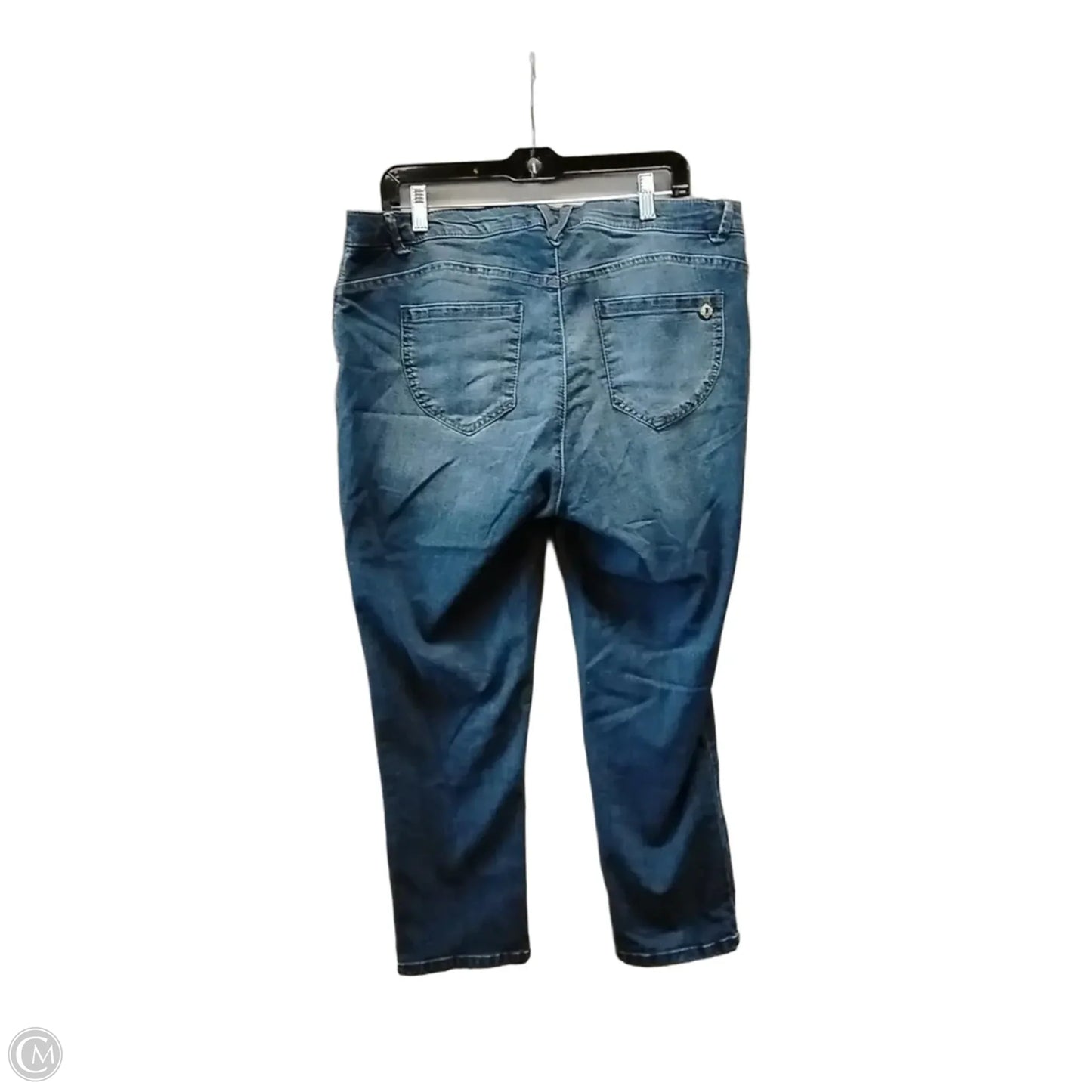 Jeans Skinny By Democracy In Blue Denim, Size: 16w