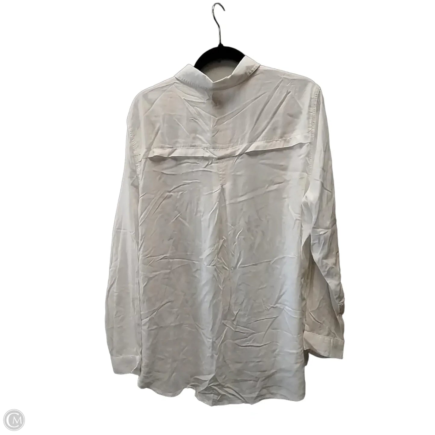 Top Long Sleeve By Beachlunchlounge In White, Size: Xxl