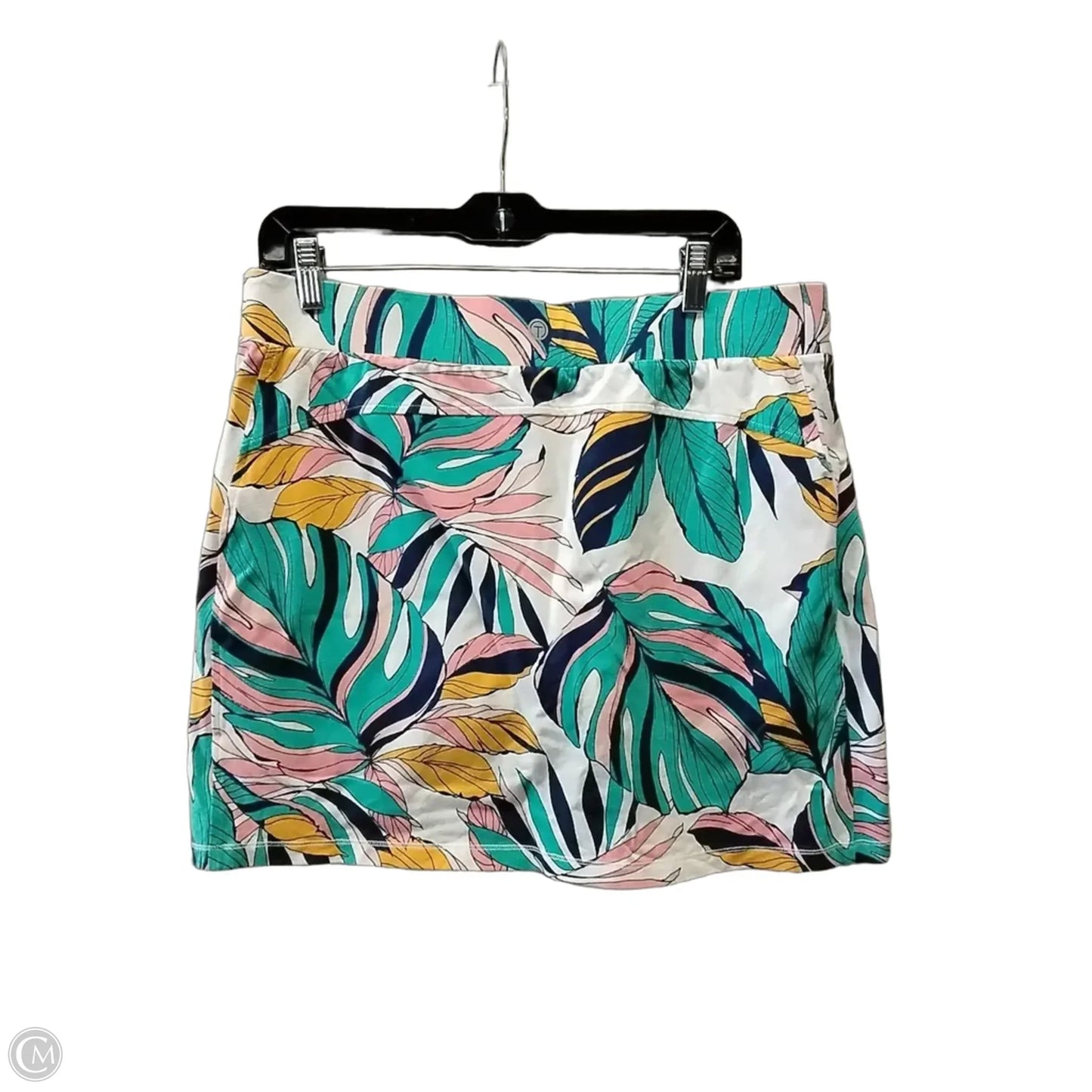 Skort By Talbots In Floral Print, Size: L