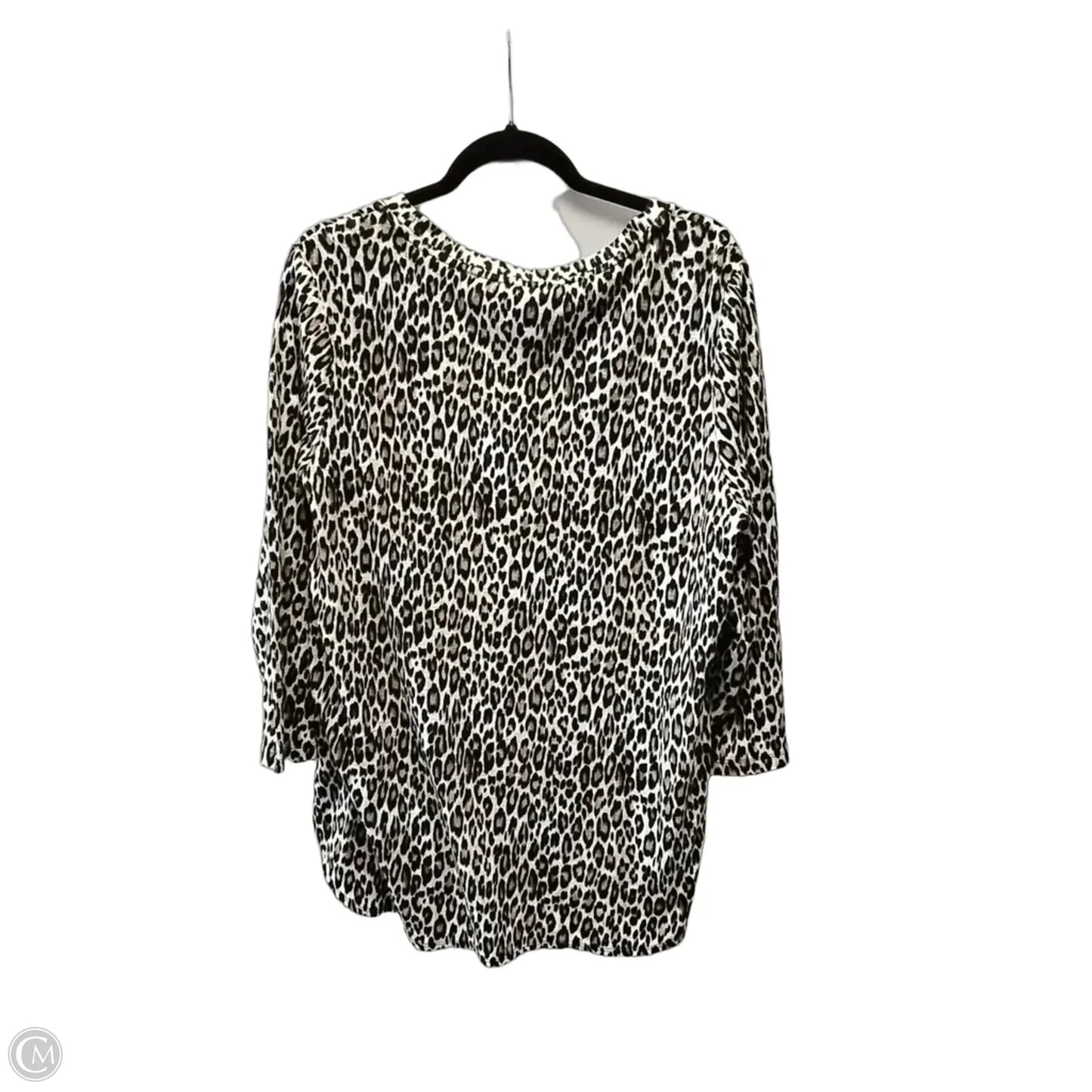 Top Long Sleeve By Tommy Bahama In Animal Print, Size: Xl