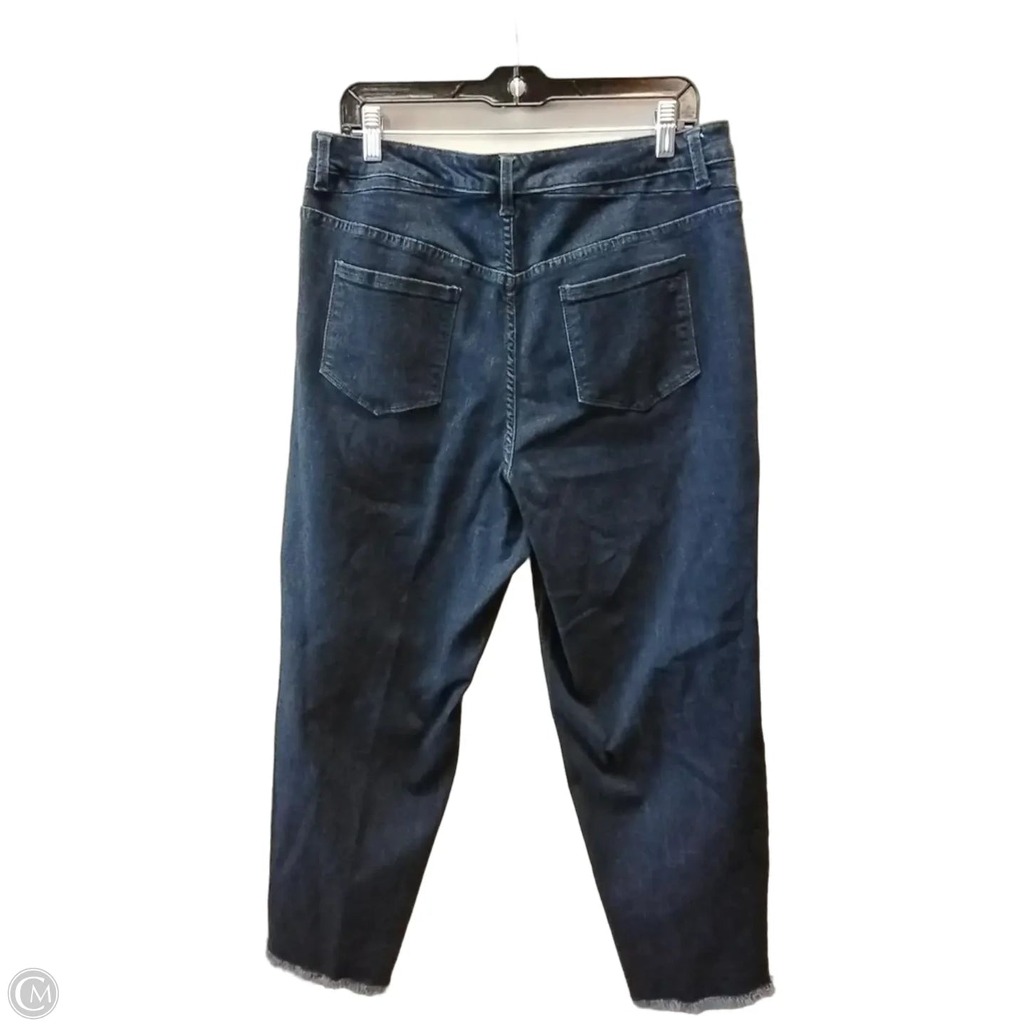 Jeans Skinny By H&m In Blue Denim, Size: 14