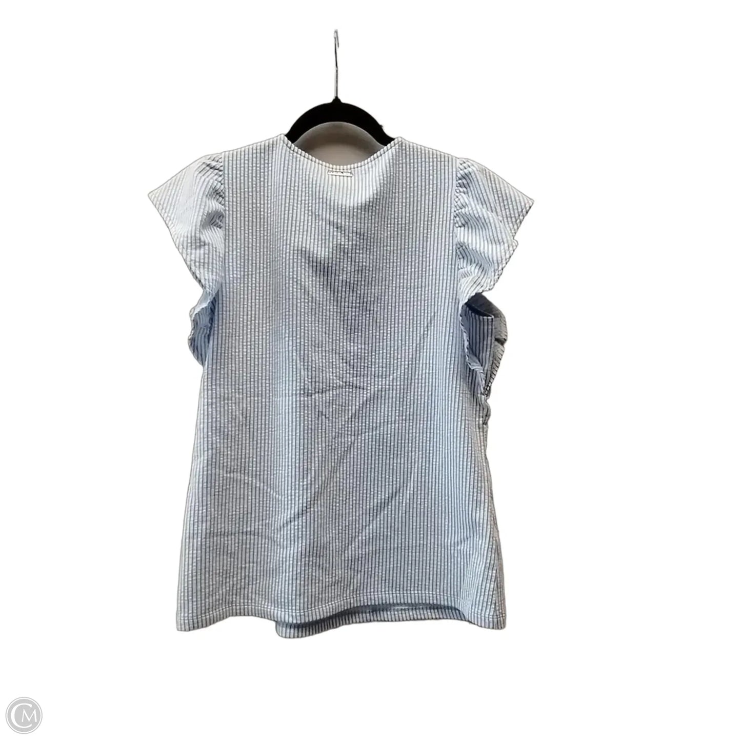 Top Short Sleeve By Michael By Michael Kors In Striped Pattern, Size: M