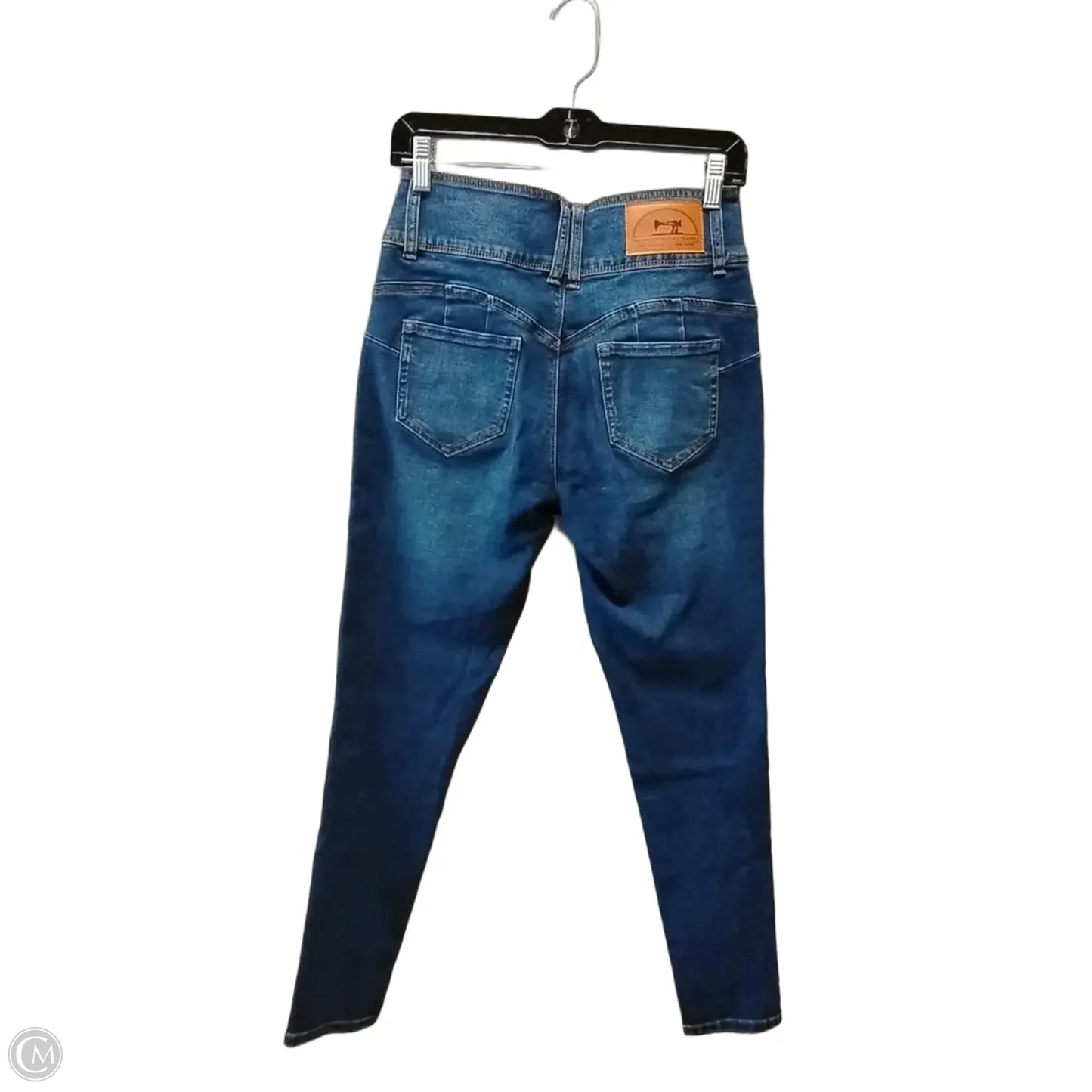 Jeans Skinny By Cme In Blue Denim, Size: 10