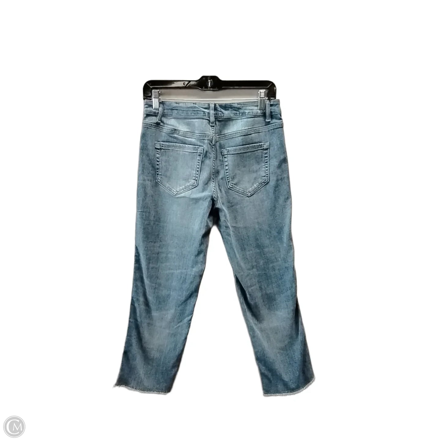 Jeans Straight By Loft In Blue Denim, Size: 2