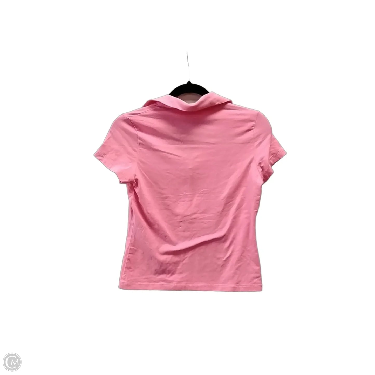 Top Short Sleeve By Etcetra In Pink, Size: S