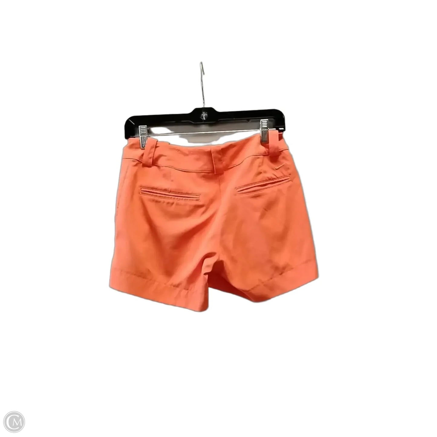 Athletic Shorts By Nike In Orange, Size: 2
