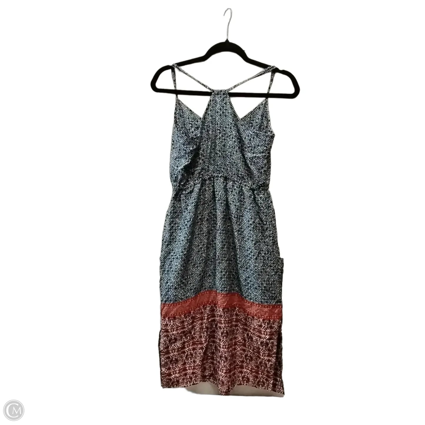 Dress Casual Midi By Patagonia In Blue, Size: Xs