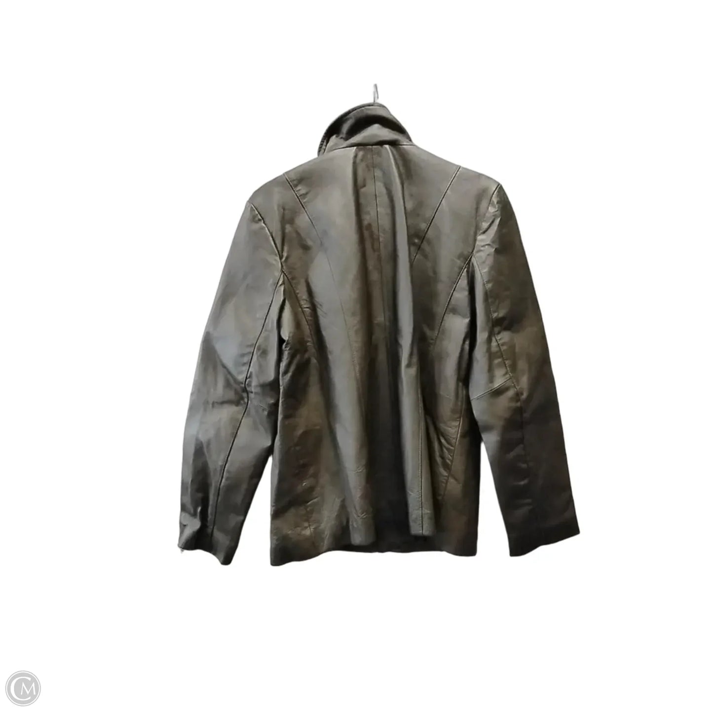 Coat Leather By East 5th In Green, Size: L