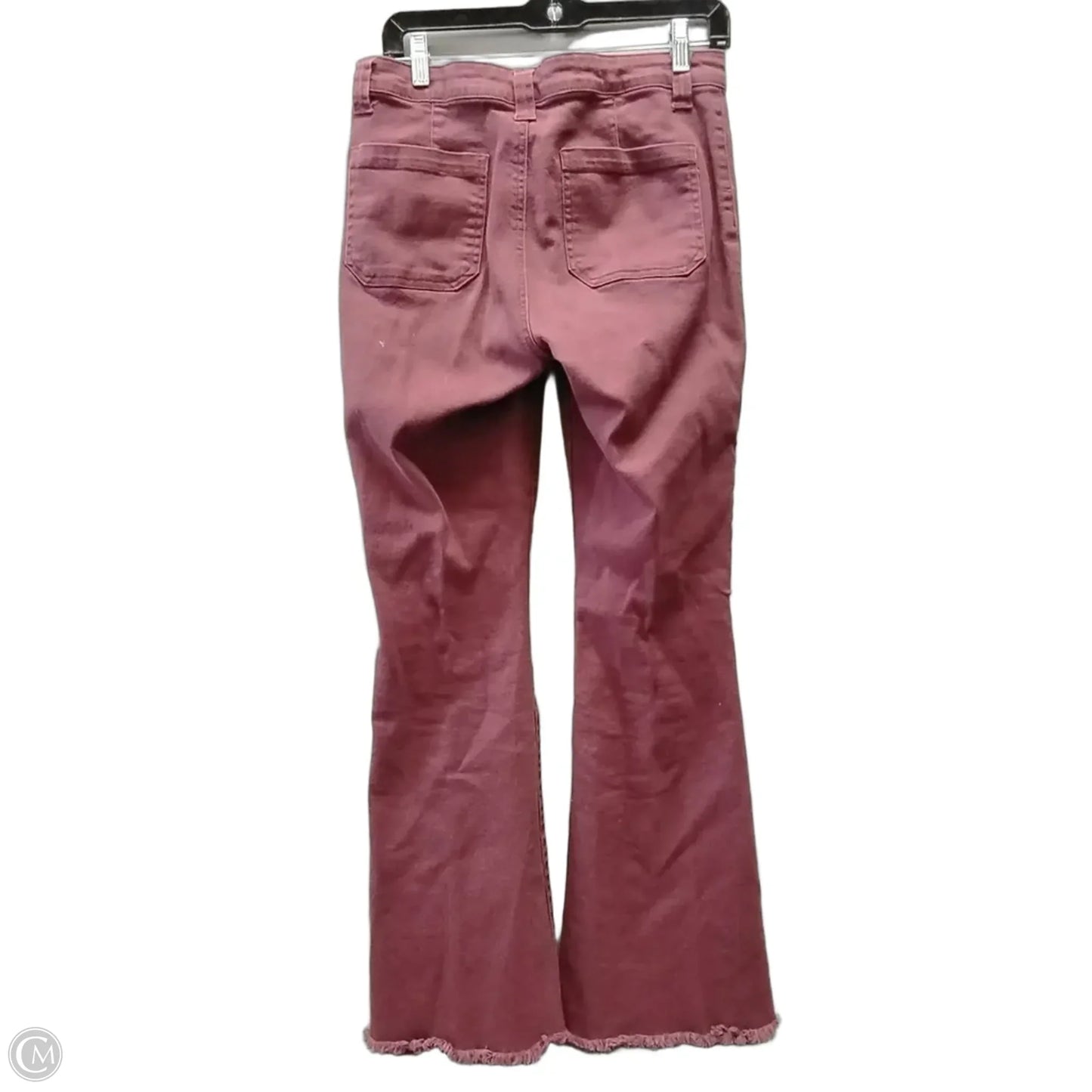 Jeans Flared By Cme In Red, Size: 8