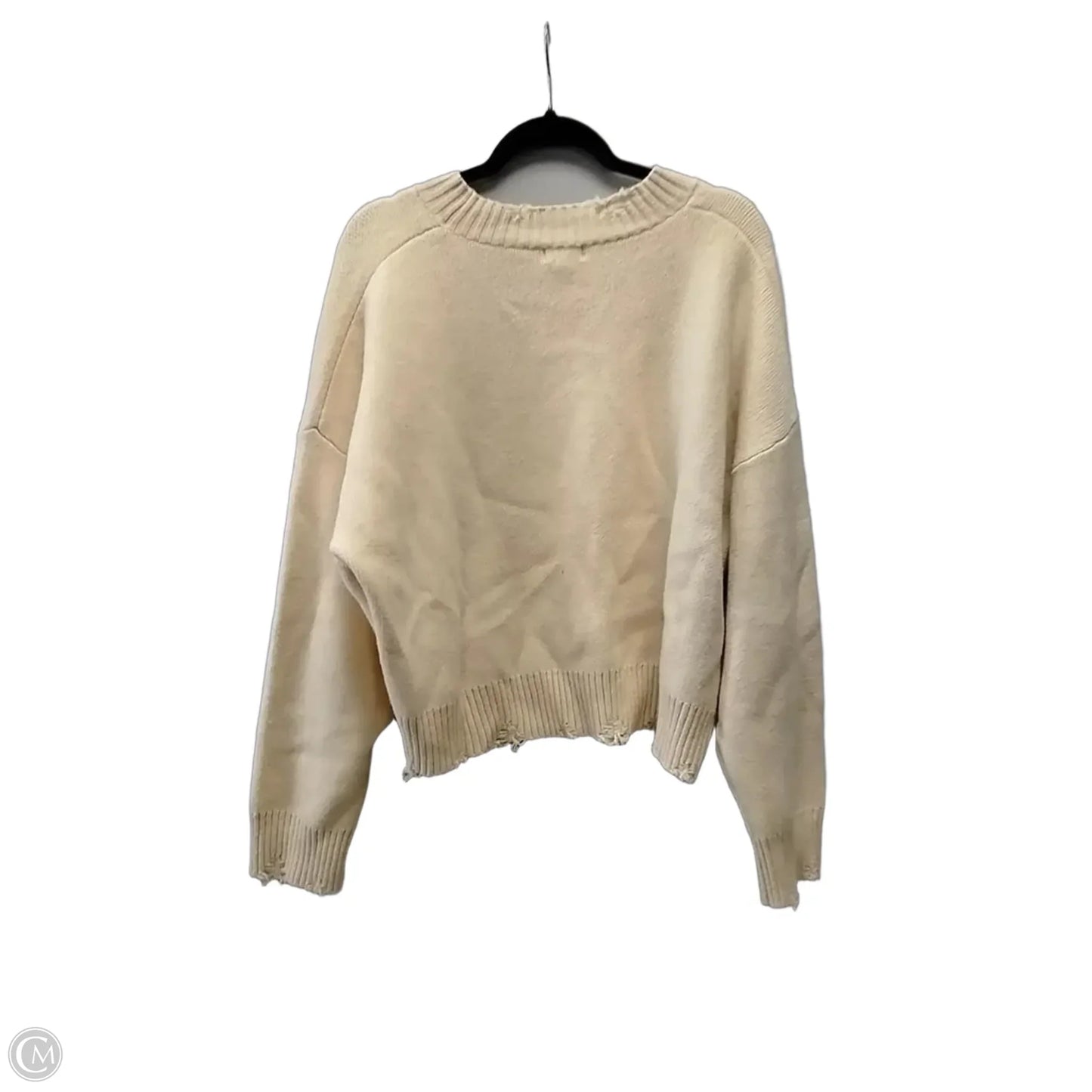 Sweater By Pol In Yellow, Size: L