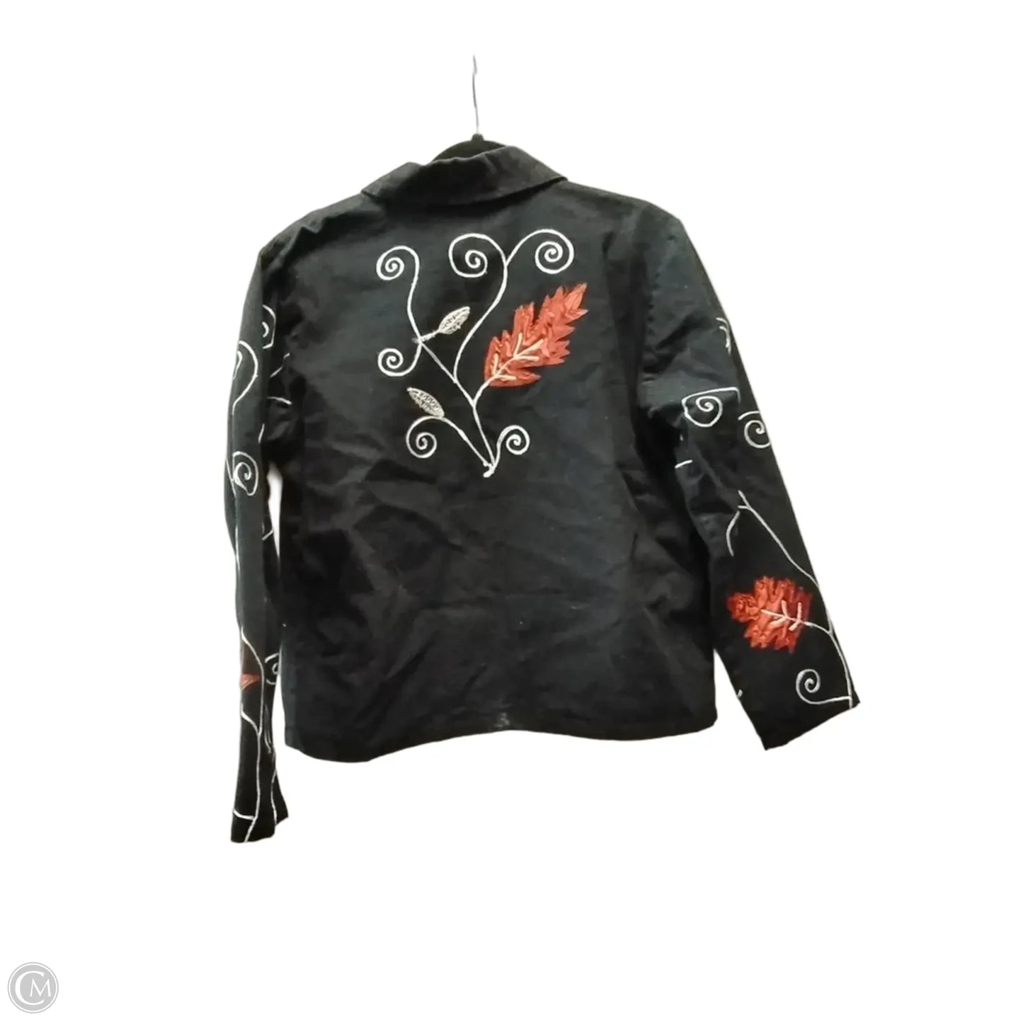 Jacket Denim By Cme In Black, Size: L