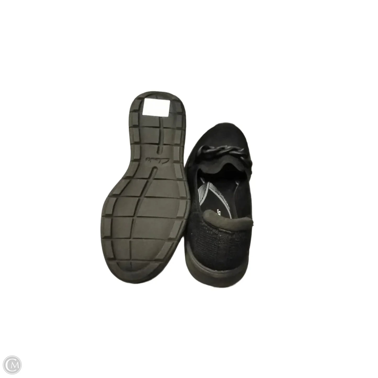 Shoes Sneakers By Clarks In Black, Size: 7.5