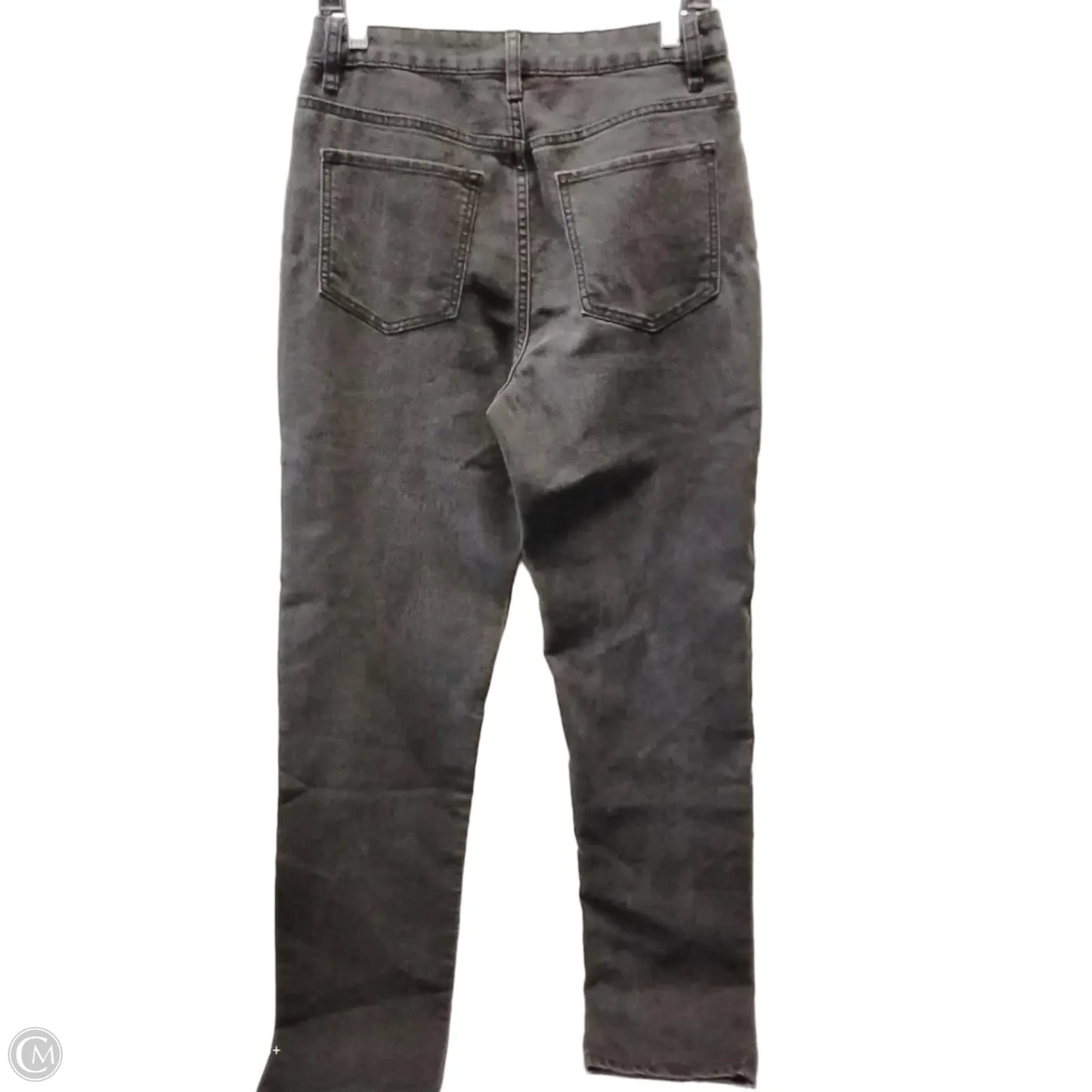 Jeans Straight By Liz Claiborne In Black, Size: 8tall