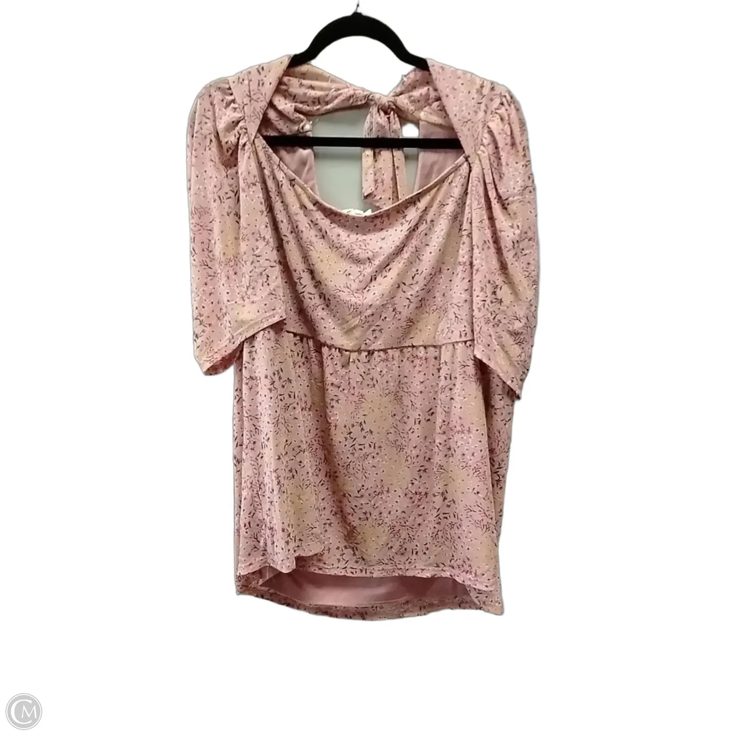Blouse Long Sleeve By Siren Lily In Floral Print, Size: 2x