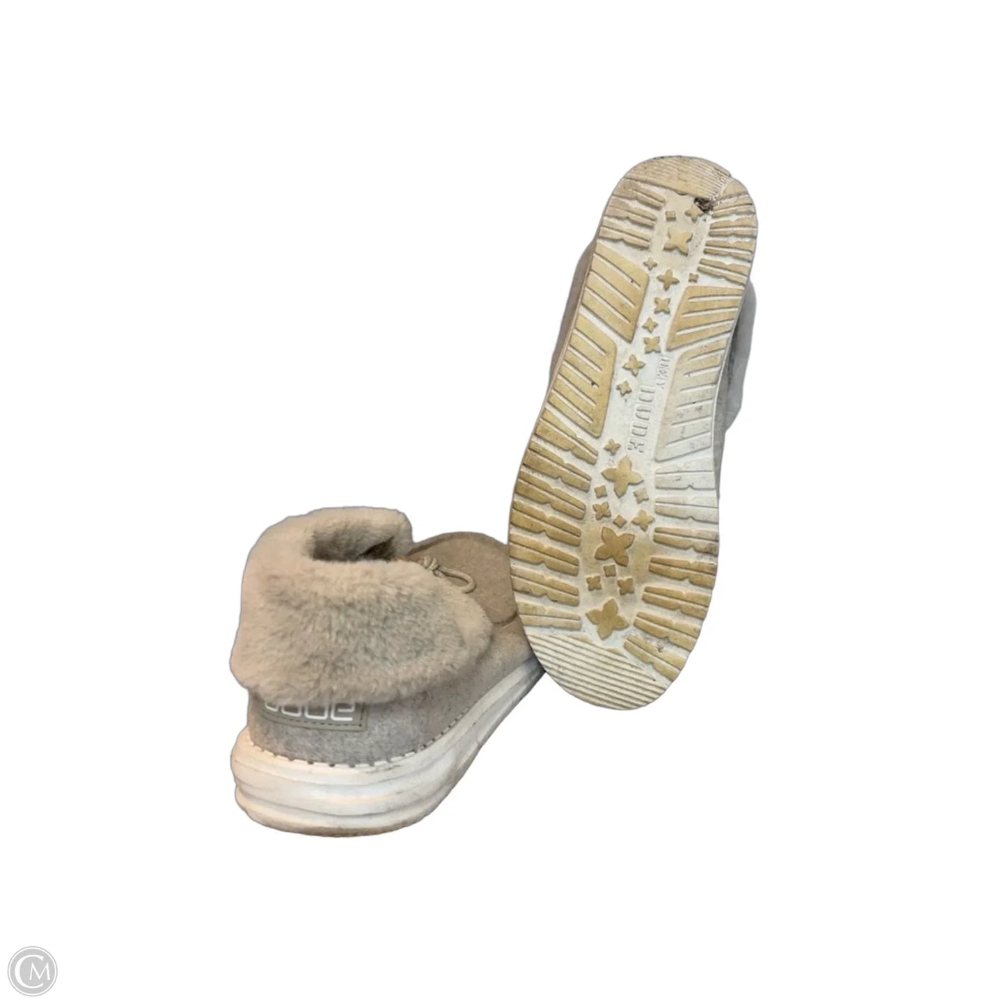 Slippers By Hey Dude In Beige, Size: 11